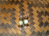 Mixed Green Bead and  Glass Bead set
