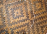 Tiger's Eye and Green Crystal Set