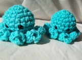 Green Octopus Keychain