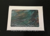 Hand Painted Note Card #4672Free Shipping