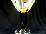 Hand Painted Martini Glass, Drunken Olives, Dishwasher Safe