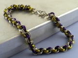 Dancing Orchids Double Spiral Bracelet