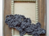 PDF pattern Crochet free form bracelet Flower fantasy No 16.