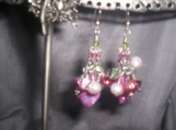 Pretty and Pink necklace and earrings