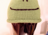 Fabulous Knitted Kids Frog Hat