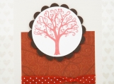 Hand Made Valentine or Anniversary Card - Love Tree