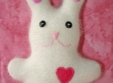 Easter heart bunny