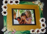 Flower & Butterflies Picture Frame