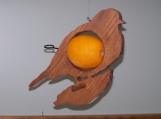 Oriole Bird Feeder / Orange / Apple