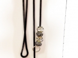Silver/Black "Pandora" Necklace