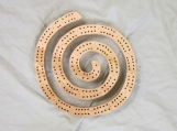 Spiral Cribbage board