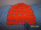 Custom Knit Ginny Weasley inspired beehive hat