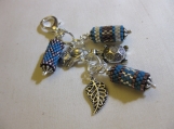 Peyote Bead and Charm Handbag Accessory