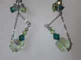 toto green earrings