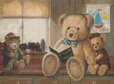 Bear Stories Cross Stitch Pattern