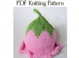 Boston Beanies Knit Baby Flower Fairy Hat Pattern