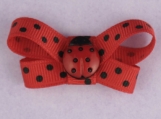 Ladybug Dreams No Slip Baby and Toddler Bow