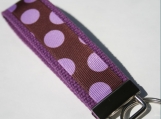 Purple Dot Key Fob