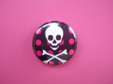 Skull and Dots Pin