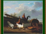 Farmyard Scene Cross Stitch Pattern