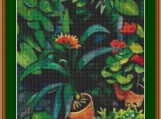 Flowers In The Garden Cross Stitch Pattern