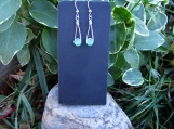 Chrysoprase Sterling Moon Catcher (TM) Earrings