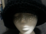 NCA classic Black Crochet Hat