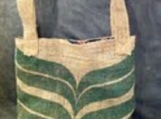 Burlap purse