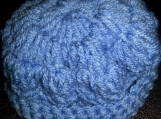 NCA baby  blue crochet beanie