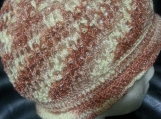 NCA choco & vanilla swirl crochet beanie