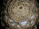 NCA elegant Golden Beige Crochet Beanie