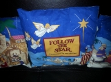 NCA nativity  theme small pillows