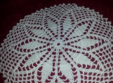 NCA white home decor crochet item