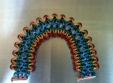 Unisex Rainbow Chainmaille Bracelet