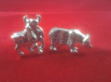 BULL and BEAR CUFFLINKS