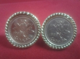 CANADIEN PENNY CUFFLINKS