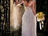 designer wedding dress, custom made wedding dress