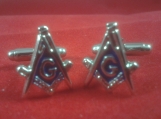 MASONIC COMPASS and SQUARE CUFFLINKS