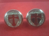 MASONIC CUFFLINKS KNIGHTS TEMPLAR