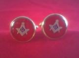 MASONIC CUFFLINKS  (MASONS)