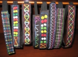 African embroidered headbands 