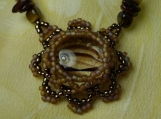 Earthy Luster Starble Mandala Necklace