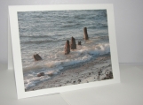 Old Pier N Tide Photo card, note card