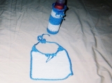 Baby Bib & Bottle Koozie