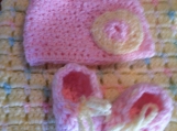 baby blanket in pastel