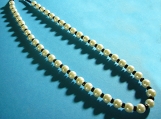  Necklace With Pearls and Preciosa Roundels