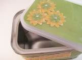 Green and Yellow Gift Tin