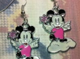 Disney Mickey Mouse Dangle Earrings + Free Gift!