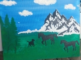 Canvas decor