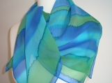  Crepe Georgette Silk Scarf